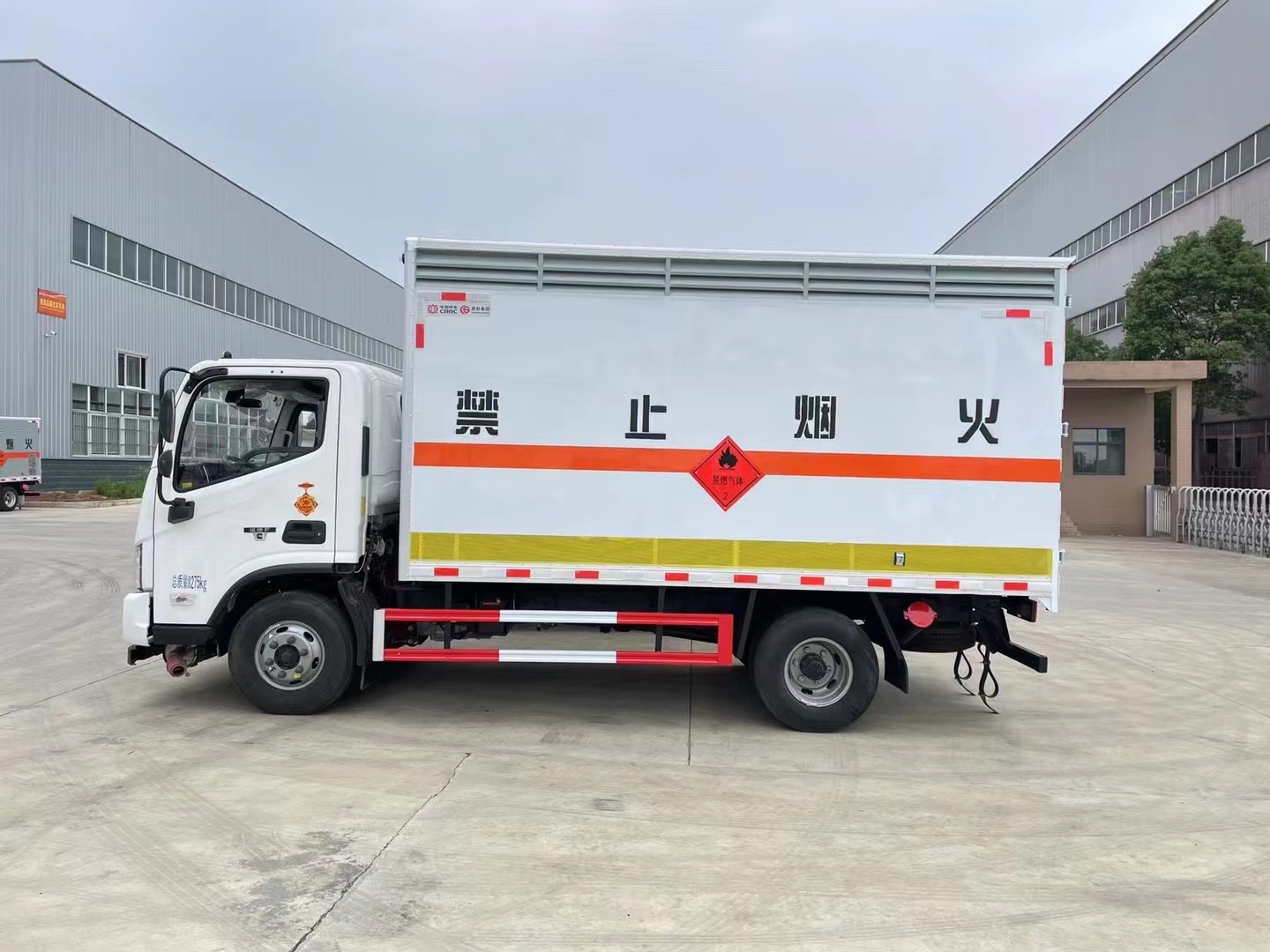 福田歐馬可黃牌4.3噸氣體廂式車