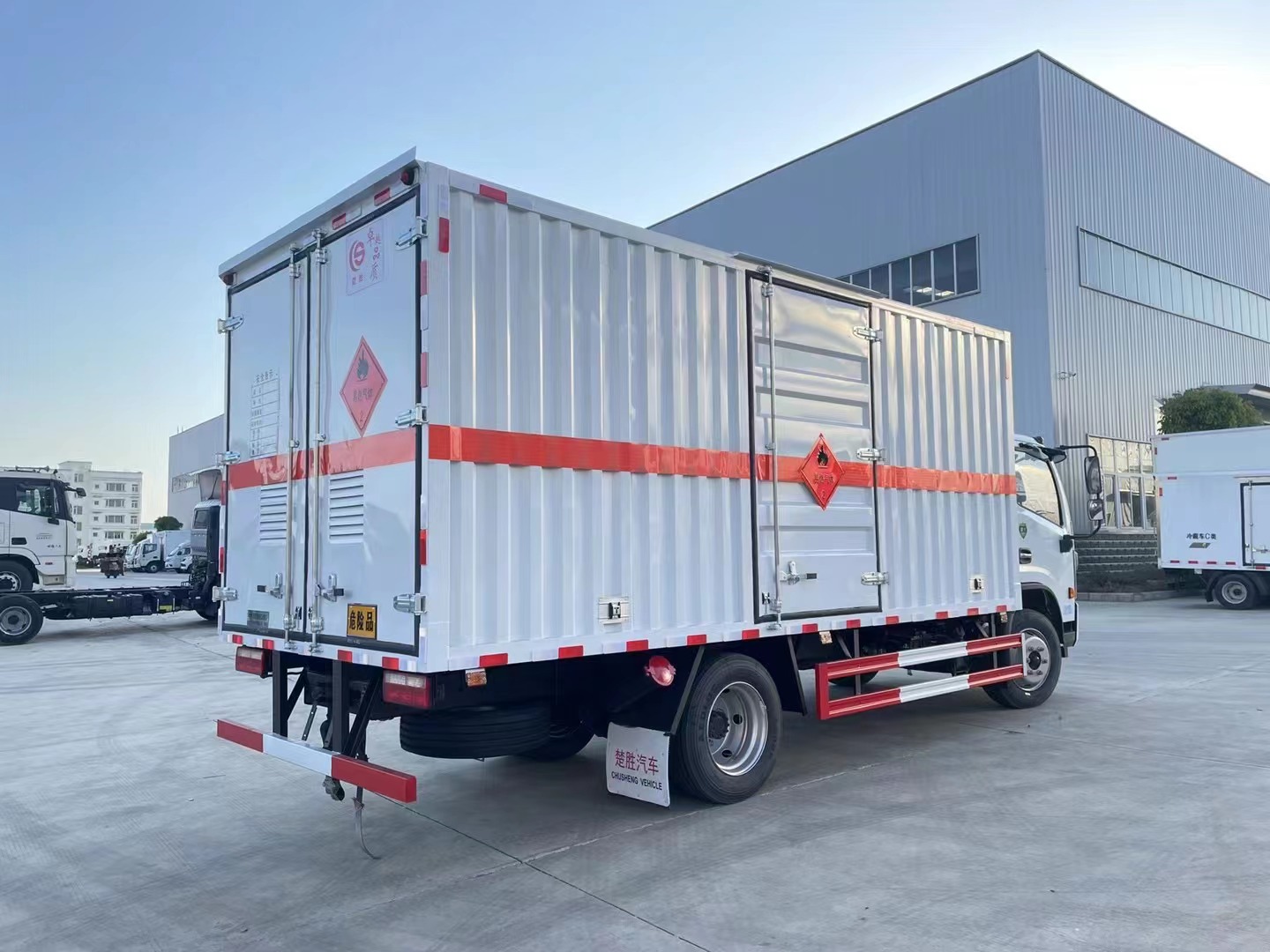 5.2米易燃氣體廂式車/二類危險車