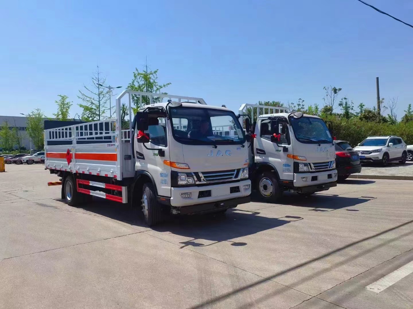 江淮5.2米氣瓶運輸車/7.4噸