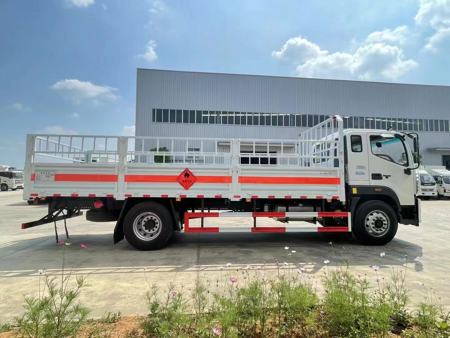 福田歐航6.7米氣瓶運輸車