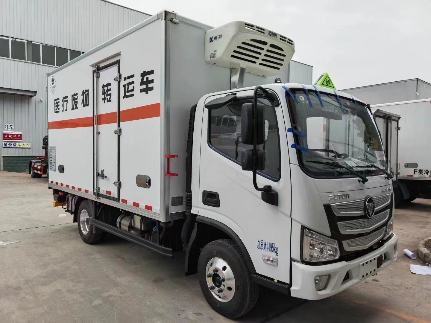 歐馬可藍牌醫(yī)療廢物轉運車